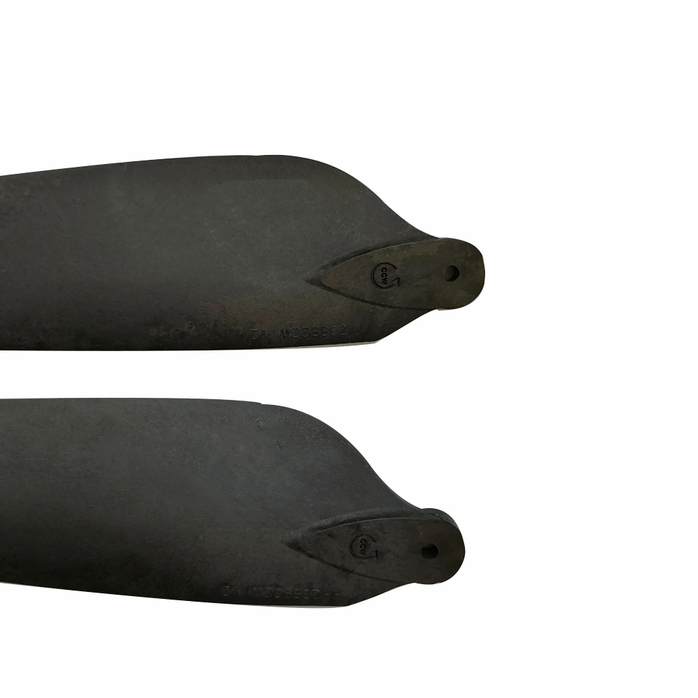 Las hélices de los aviones no tripulados más silenciosos de aluminio ensamblan la hoja X6 0