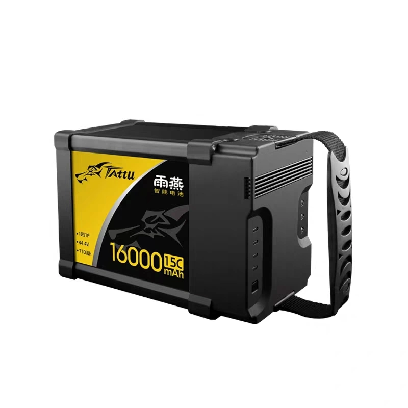 Modulo de energía de drones agrícolas 16000mAh 12s Batería de drones inteligente 2