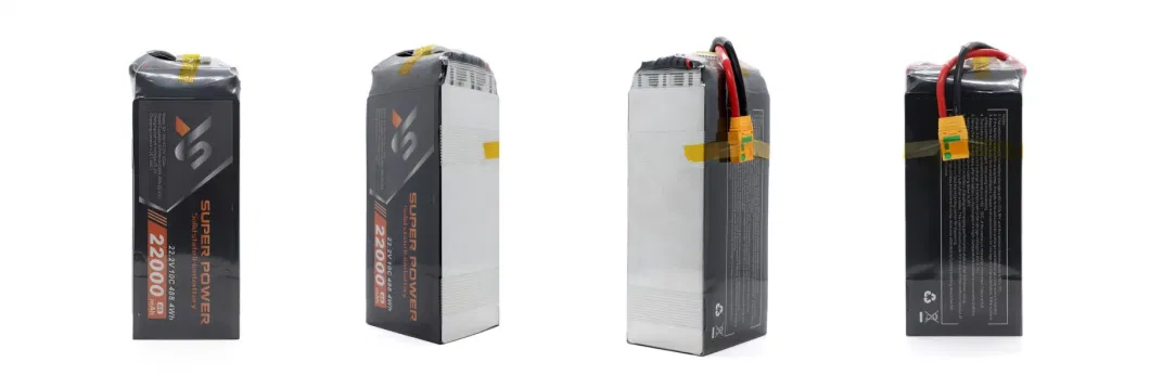 Modulo de energía de drones UAV 22.2V 22000mAh 6s Batería de drones Lipo 0