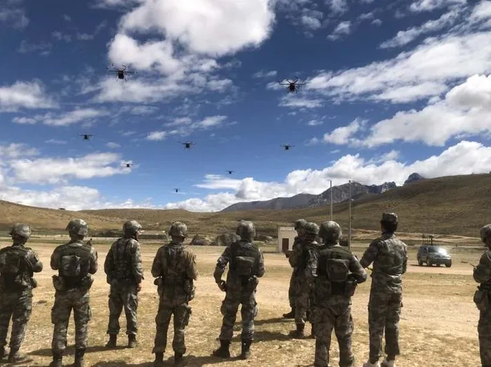 MYUAV Mtow 50 kg Drone Atado Alimentado por la Estación de Energía de Tether Drone de Gran Carga 0