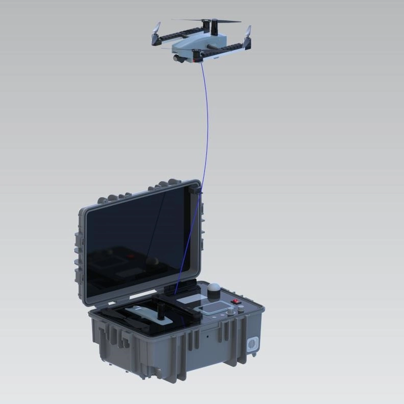 MYUAV Drone atado con sistema de iluminación para el rescate de emergencia 2