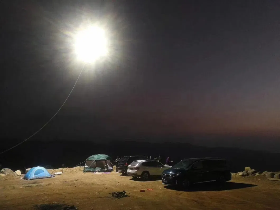 Iluminación MYUAV Drone por cable Tether suministro de energía de forma continua las 24 horas para la iluminación de emergencia 0