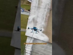 DJI FlyCart 30 de altura Limpieza de edificios Sistema de drones atado