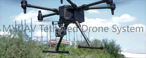 últimas noticias de la empresa sobre Sistema de vigilancia de drones de conexión MYUAV 30x