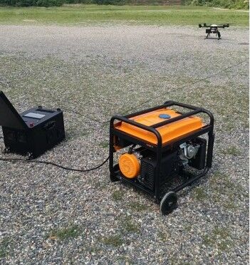 últimas noticias de la empresa sobre MYUAV 30kg Sistema de comunicación de UAV de relé atado Participa en un ejercicio de apoyo a la comunicación
