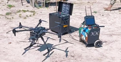 últimas noticias de la empresa sobre Prueba del sistema de drones de sujeción Myuav MESH de 108 km de distancia aire-tierra