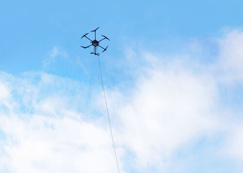 últimas noticias de la empresa sobre ¿Cuáles son las aplicaciones de un dron atado con una carga útil de 20 kg?