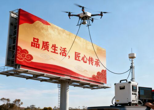 últimas noticias de la empresa sobre ¿Baja eficiencia en la limpieza de publicidad exterior? ¡El sistema de doble sujeción de MYUAV ofrece una nueva solución!