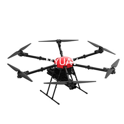 H60 Drone de emergencia para extinción de incendios Carga máxima de 60 kg con gotero de extintor para extinguir incendios forestales