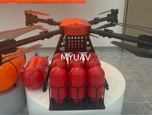 MYUAV Bombas de incendios con base en agua (25KG) para uso de drones Bomberos de rescate de incendios forestales