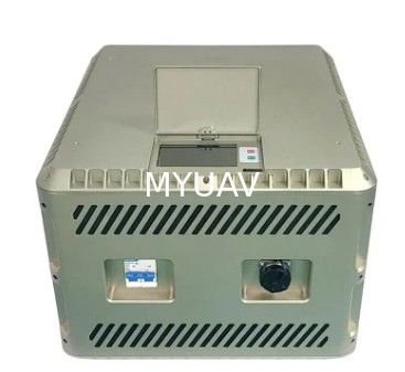 MYUAV 16 Kg Capacidad de carga útil Accesorios de drones grises con cable de alimentación de 200 m de altura, hardware de montaje
