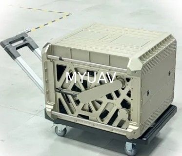 MYUAV Estación de drones atados grises con trípode de posicionamiento GPS o montaje de poste Velocidad máxima 72 Km/h